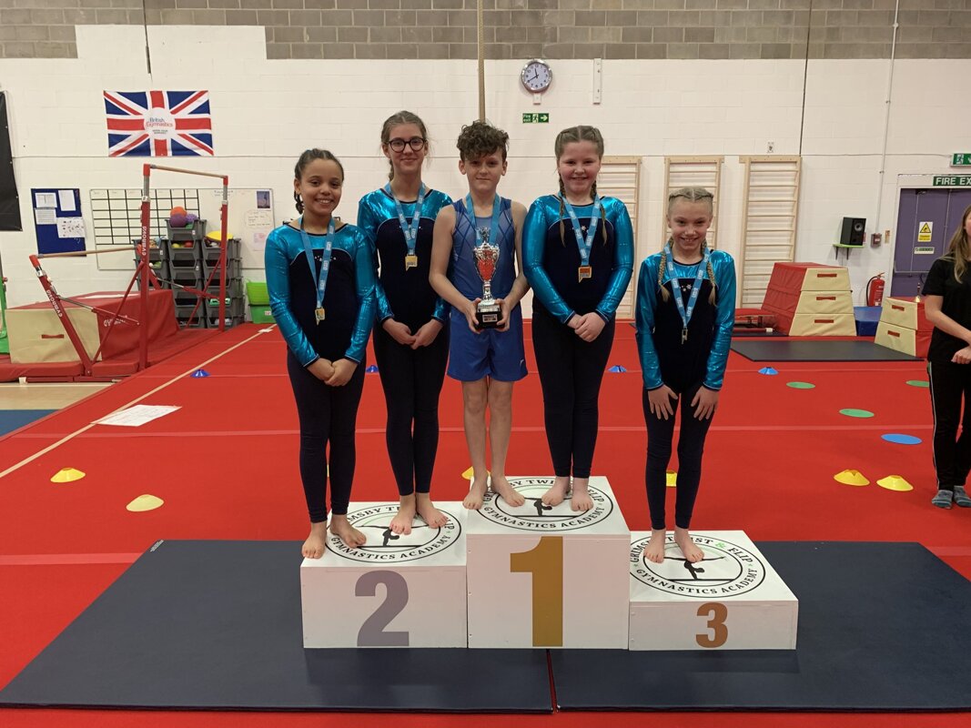 Image of Gymnasts win Key Steps competition
