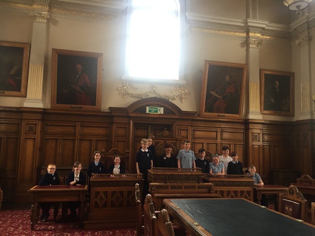 Image of School Council Visits Town Hall