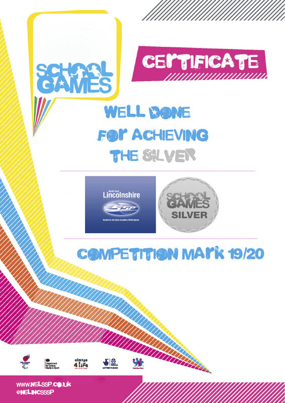 Image of School Games Silver Award